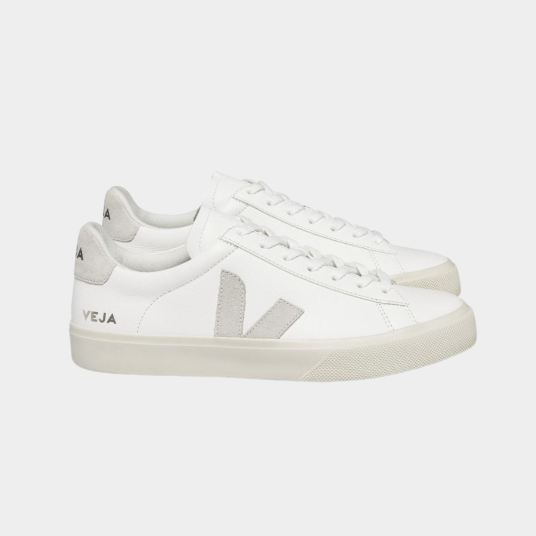 VEJA CAMPO CHROMEFREE LEATHER WHITE NATURAL