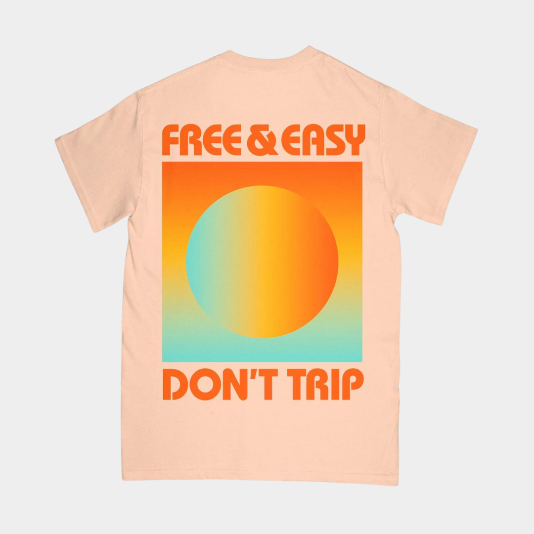 FREE & EASY GRADIENT SUN SS TEE