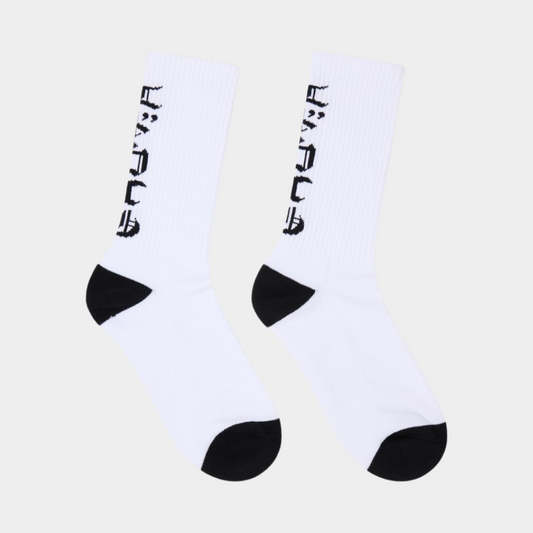 EDWIN GOTHIC SOCKS WHITE