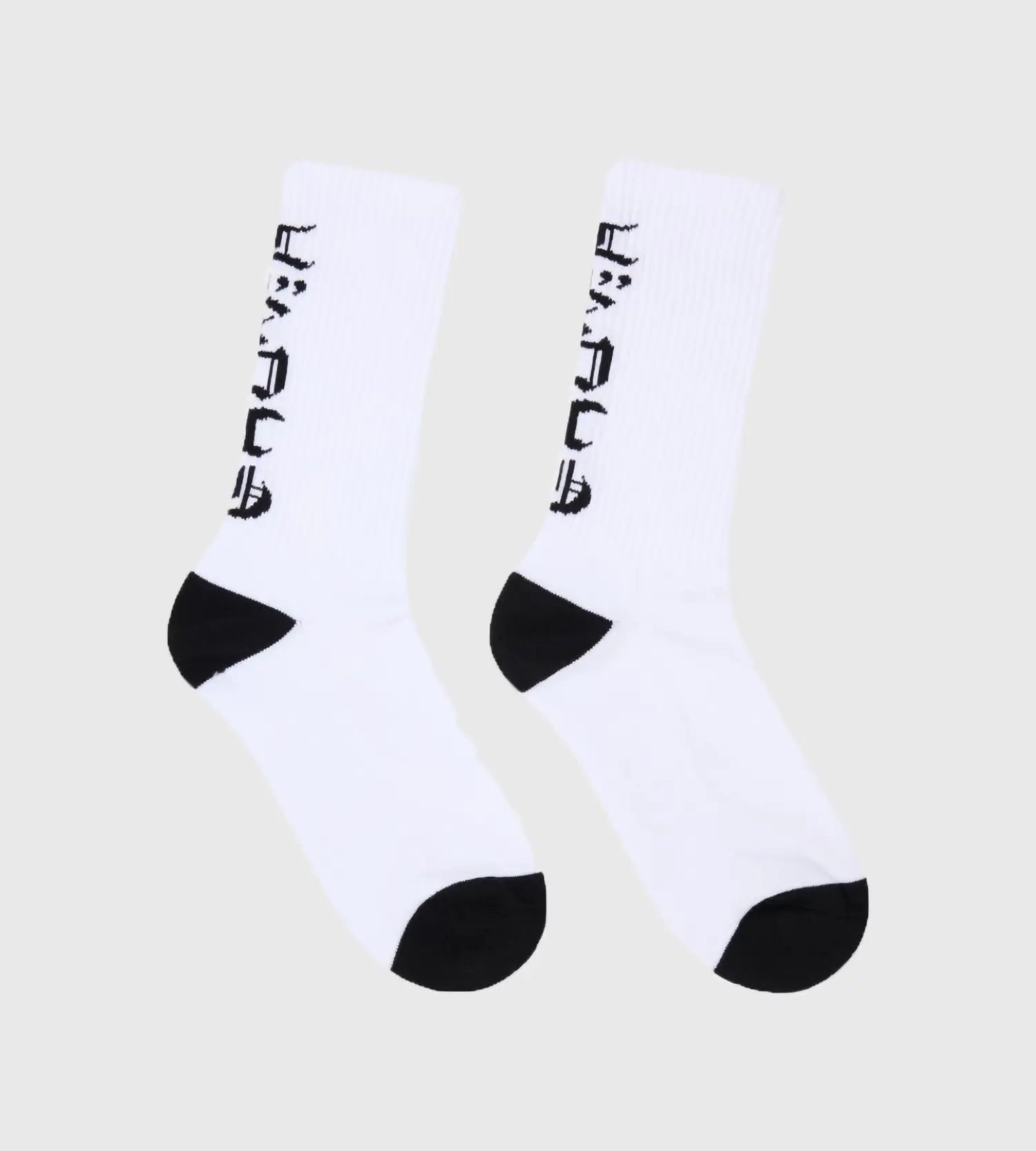 EDWIN GOTHIC SOCKS WHITE