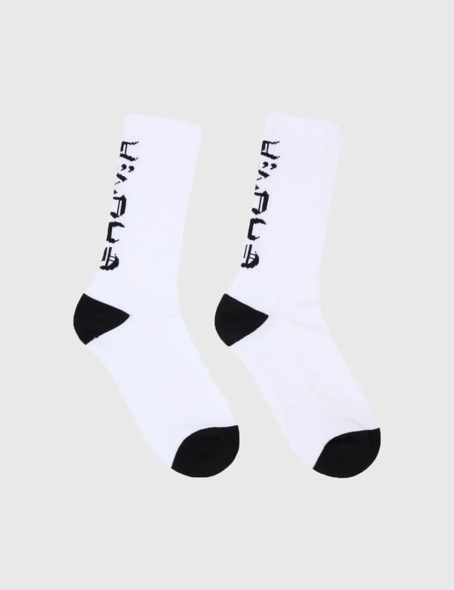 EDWIN GOTHIC SOCKS WHITE