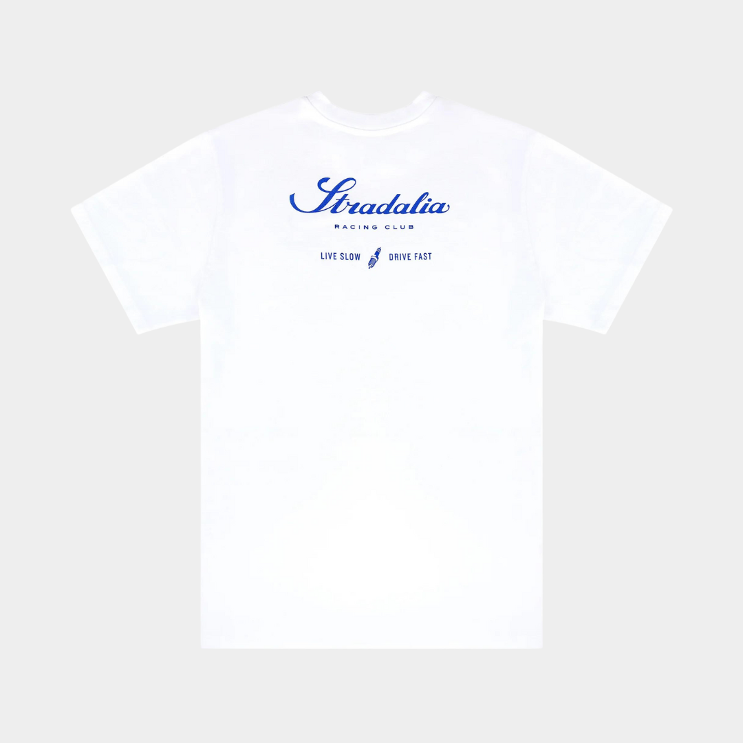 STRADALIA LIVE SLOW. DRIVE FAST TEE