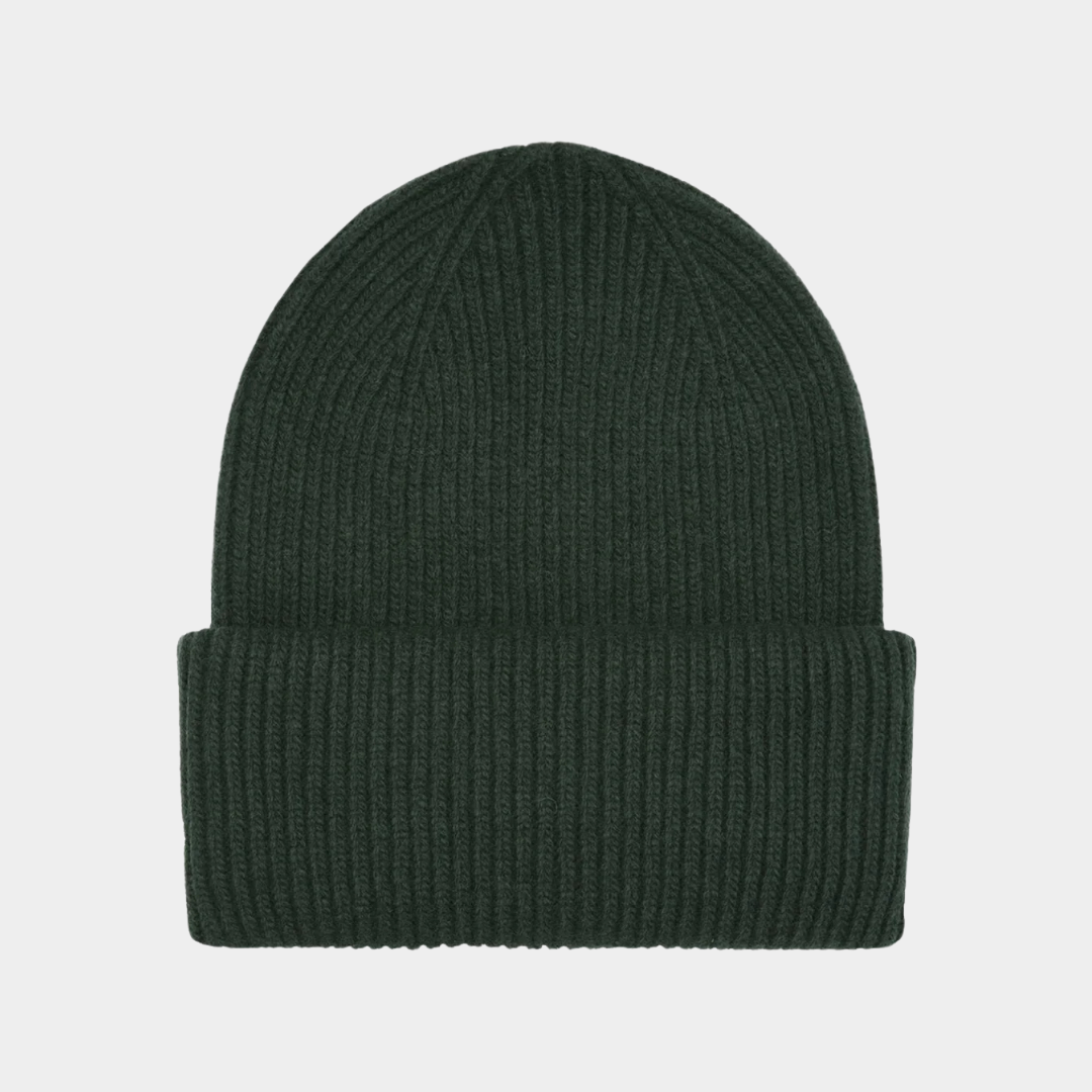 Merino Wool Hat Hunter Green