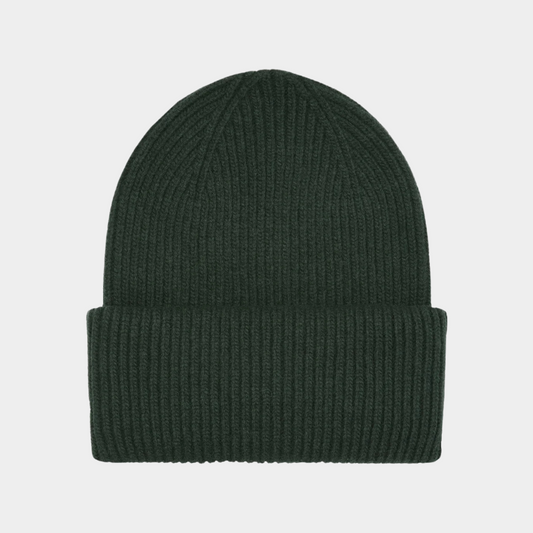 Merino Wool Hat Hunter Green