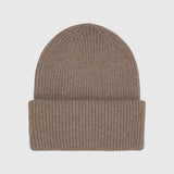 Merino Wool Hat Warm Taupe