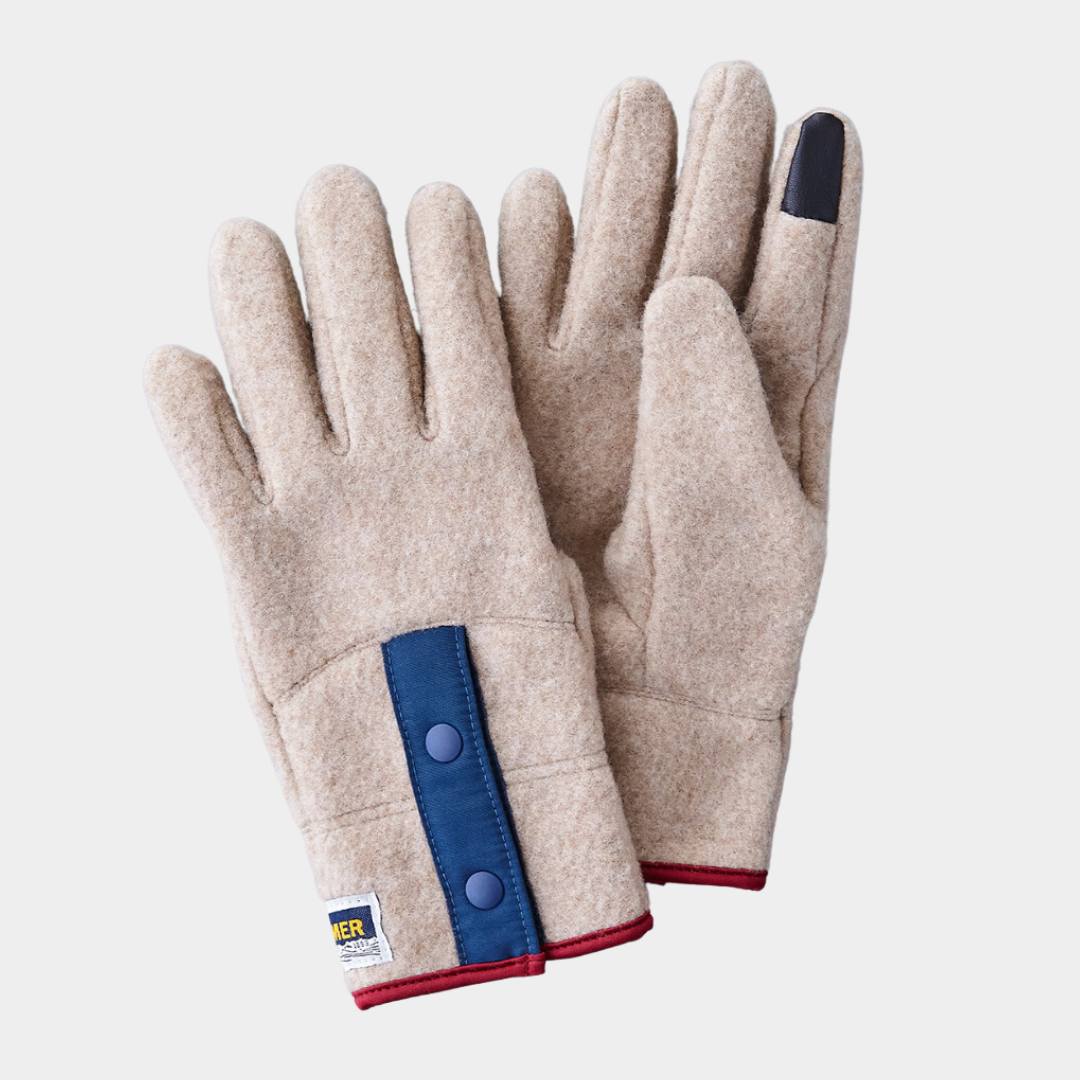 Elmer Recycled wool fleece glove