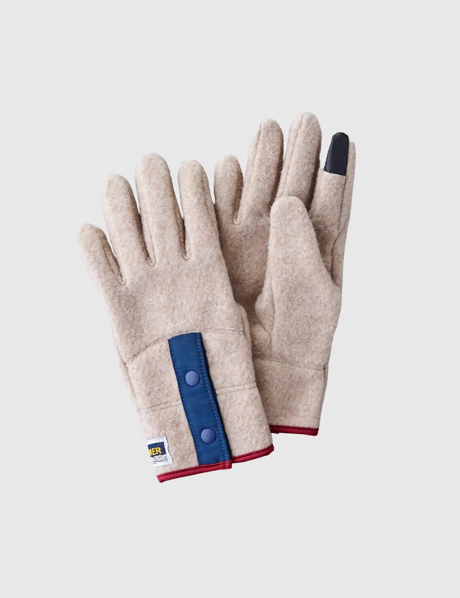 Elmer Recycled wool fleece glove
