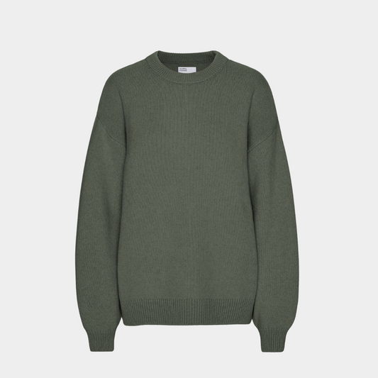 Oversized Merino Wool Crew