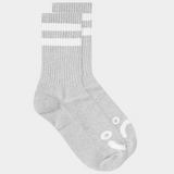 POLAR SKATE CO. - HAPPY SAD SOCKS GREY