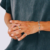 Yellow Stone Ring (Sterling Silver)