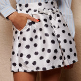 Illume Spot Belted Shorts