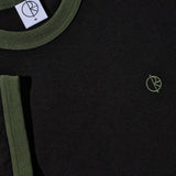 Ringer Tee Black / Uniform Green