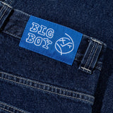 Big Boy Pants - Dark Blue w/ White Stitching