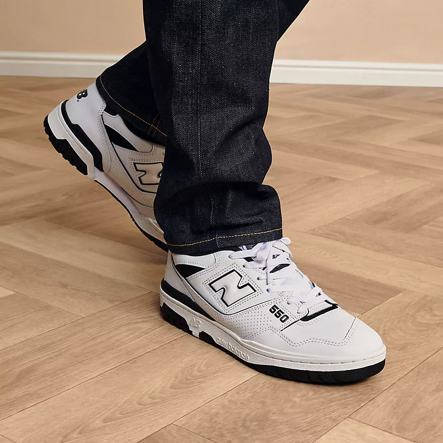 Sportbačiai NEW BALANCE 550 White/Black