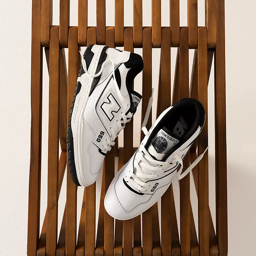 Sportbačiai NEW BALANCE 550 White/Black