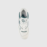 New Balance Women's 550 Grey/Green Leather