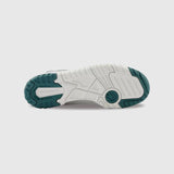 New Balance Women's 550 Grey/Green Leather