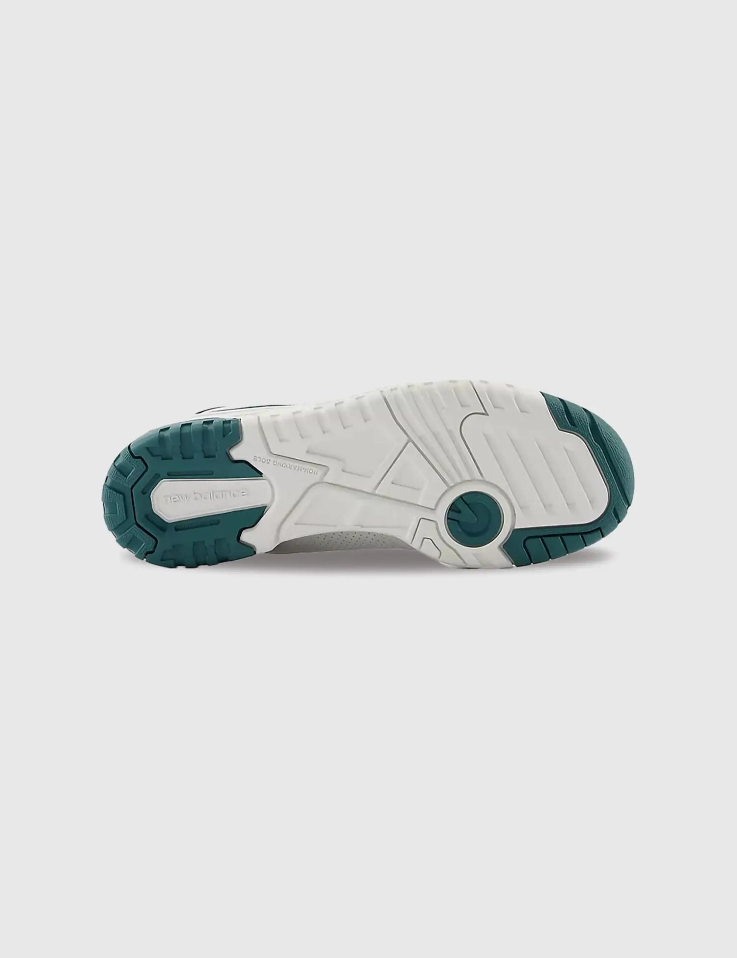 New Balance Women's 550 Grey/Green Leather