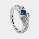 Blue Calda Ring (Sterling Silver)