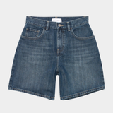 W' Cleo Shorts Blue Diopside wash