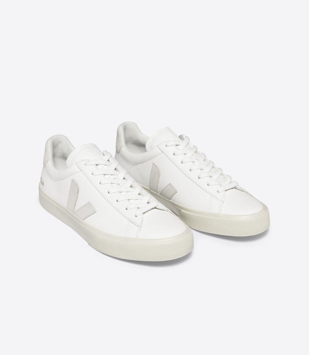 VEJA CAMPO CHROMEFREE LEATHER WHITE NATURAL