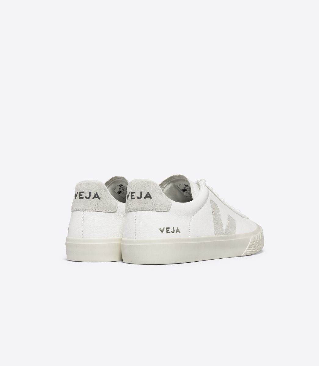 VEJA CAMPO CHROMEFREE LEATHER WHITE NATURAL