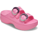 Saturday Platform Dipped Buckle Sandal Pink Lemonade