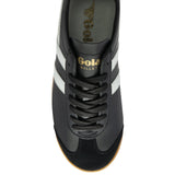 Bullet Leather Black/White/Gum