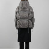 Paris Puffer Jacket Light Grey
