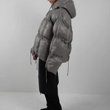 Paris Puffer Jacket Light Grey