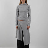 Darling Skirt Light Grey