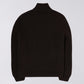 EDWIN RONI HIGH COLLAR SWEATER DARK BROWN