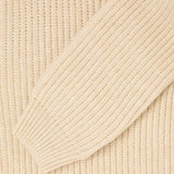 EDWIN RONI HIGH COLLAR SWEATER BEIGE