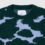 MEGZTINIS EDWIN W' GILL SWEATER LIGHT BLUE/GREEN