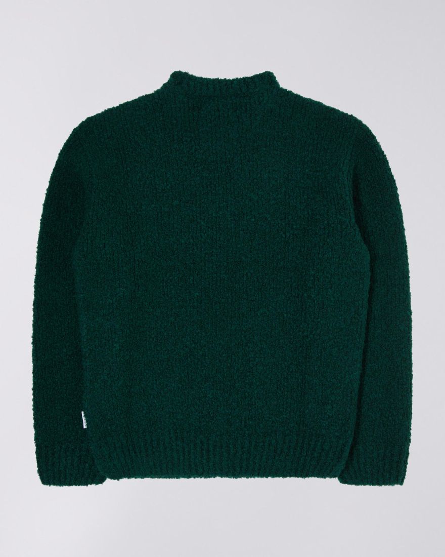 EDWIN DUN TEXTURED SWEATER PINENEEDLE