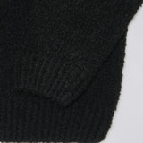 Dun Textured Sweater Black