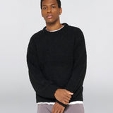 Dun Textured Sweater Black