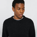 Dun Textured Sweater Black