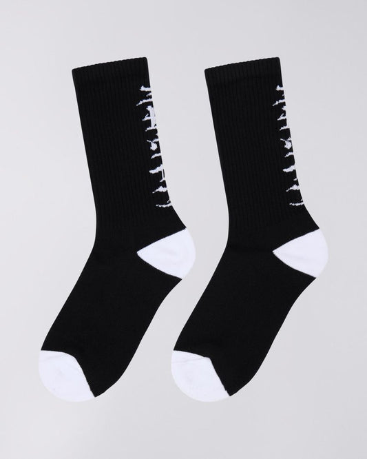 EDWIN GOTHIC SOCKS BLACK