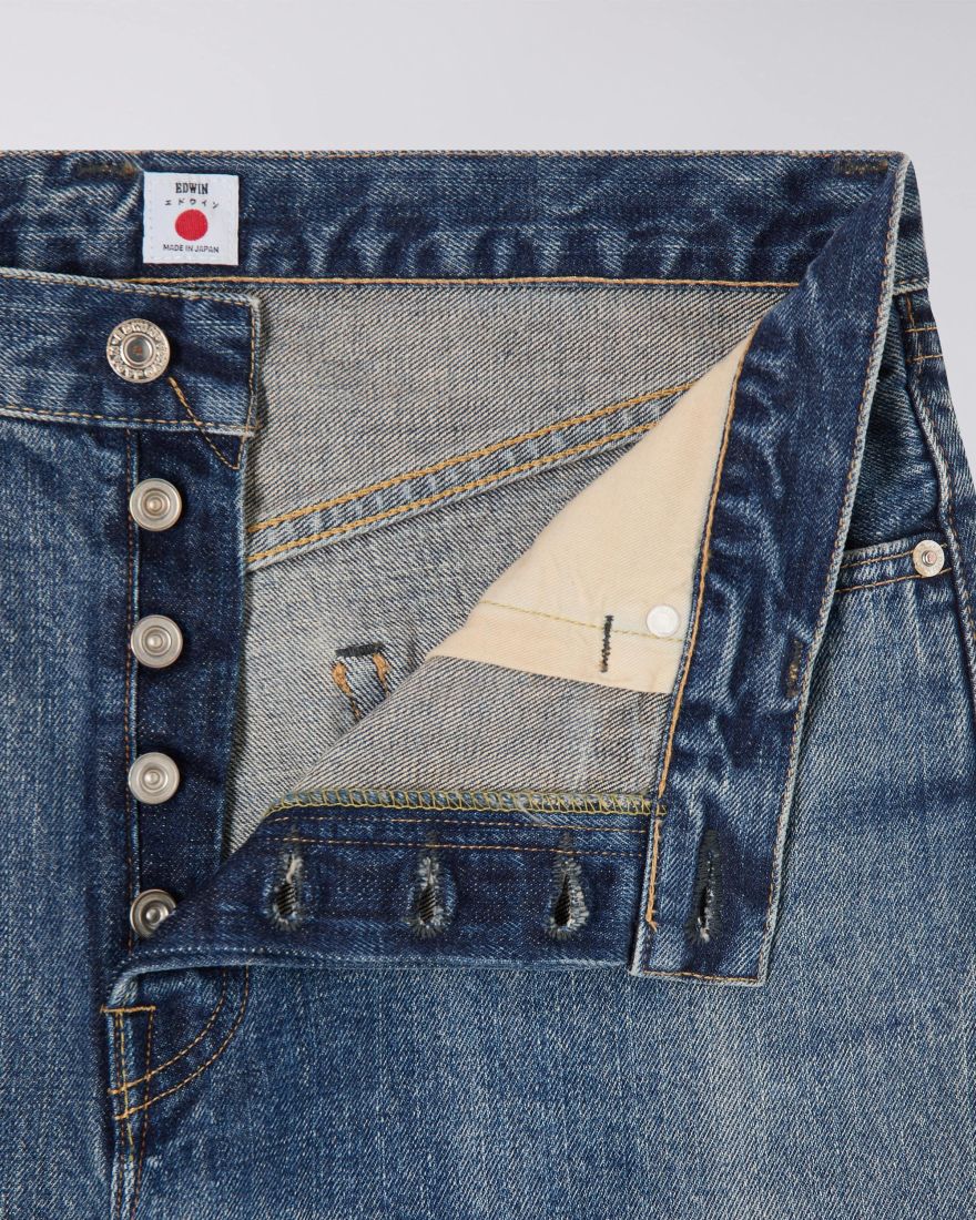 EDWIN REGULAR STRAIGHT DENIM BLUE