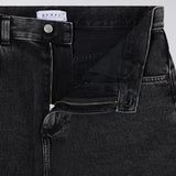 Worker Shorts Black Matt Wash