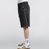 Worker Shorts Black Matt Wash