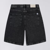 Worker Shorts Black Matt Wash