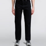 Regular Straight Black Denim