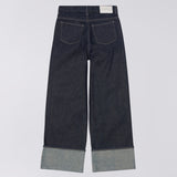 W' Bonnie Pant Blue Rinsed