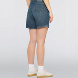 W' Cleo Shorts Blue Diopside wash