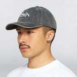 Soft Washed 6 Panel Cap Black