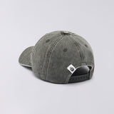 Soft Washed 6 Panel Cap Black