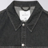 Freeland Jacket Black Mid Stone Wash