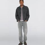 Freeland Jacket Black Mid Stone Wash